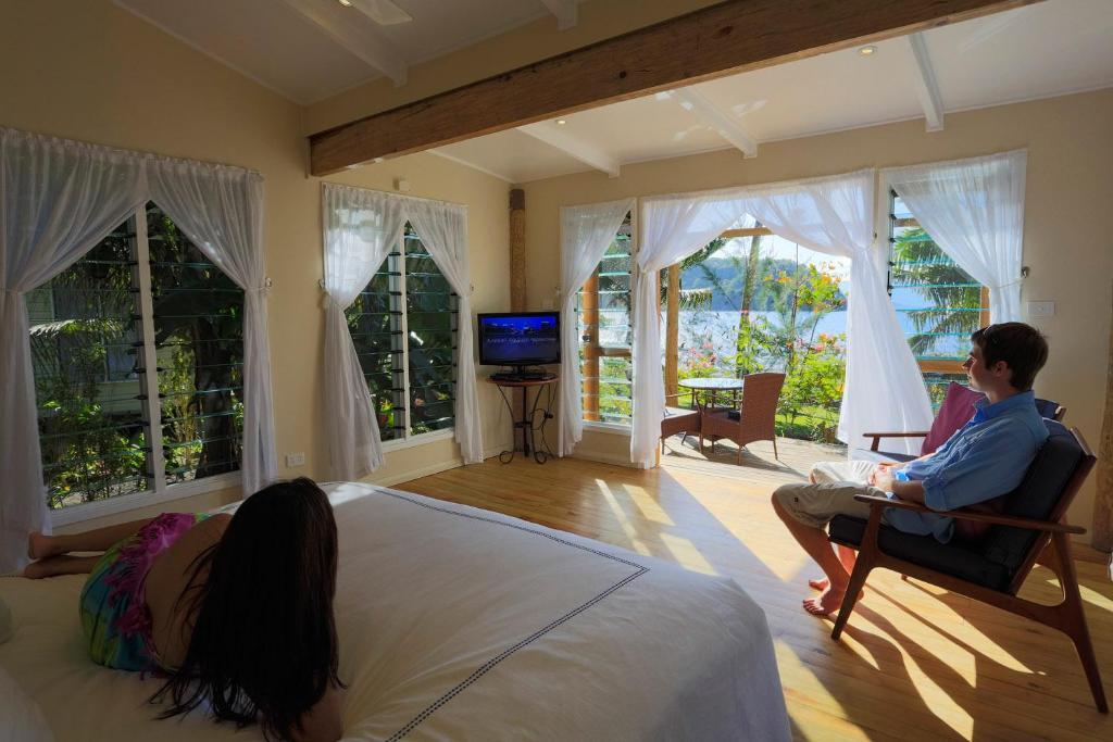 Sau Bay Resort - Off Taveuni Na Sau Bay ภายนอก รูปภาพ
